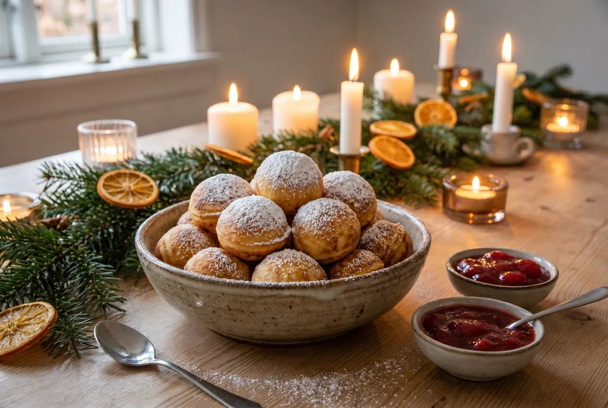 Æbleskiver: Klassisk opskrift med kærnemælk og stive æggehvider