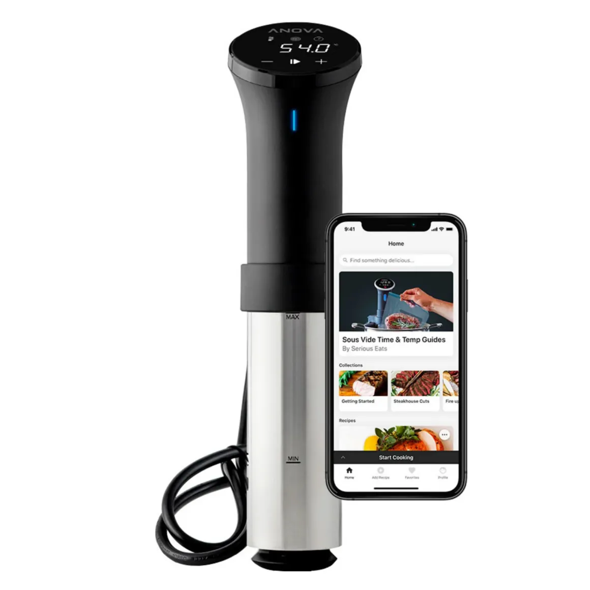 Bedste Sous Vide Test - Anova Sous Vide maskine version 4.0