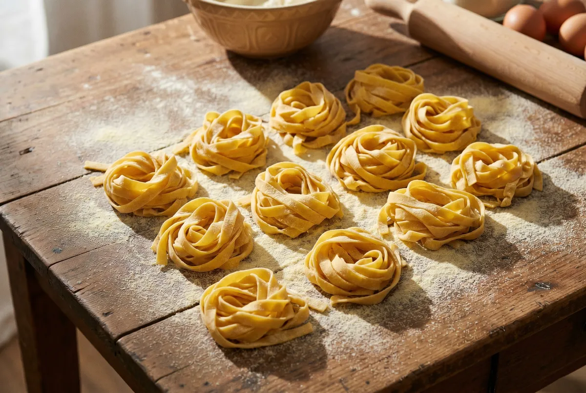 Frisk pasta: Grundopskrift på hjemmelavet pastadej med kun 2 ingredienser