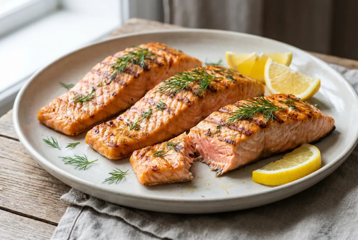 Laks på grill: Saftig laks med sprødt skind på 20 minutter