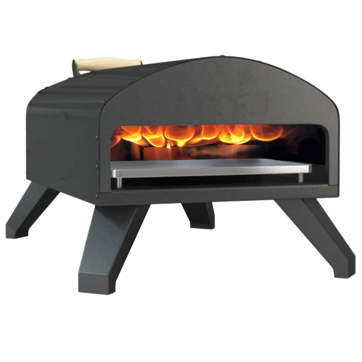 Brændefyret pizzaovn fra Bertello - Perfekt til den lækre pizza