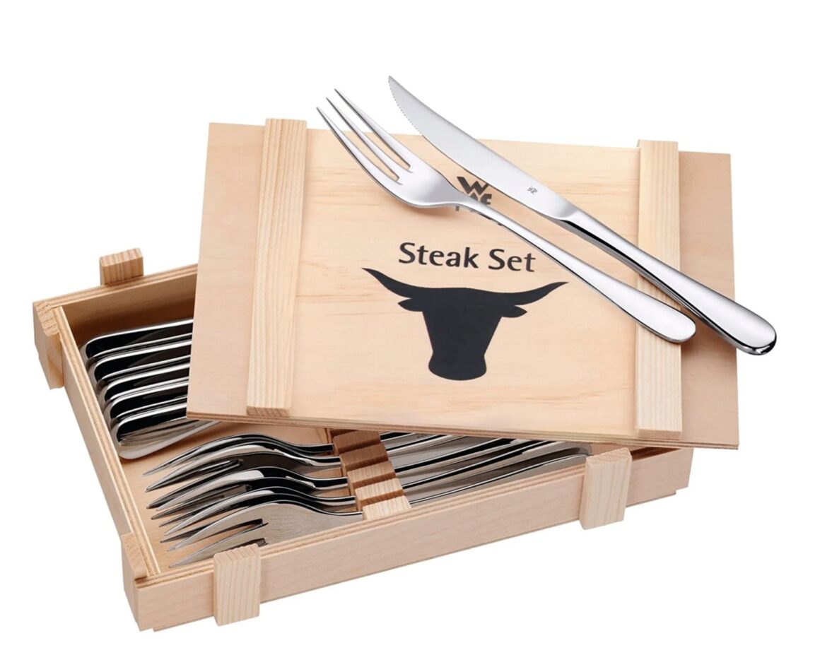 WMF Steak/grill bestik, 12 dele