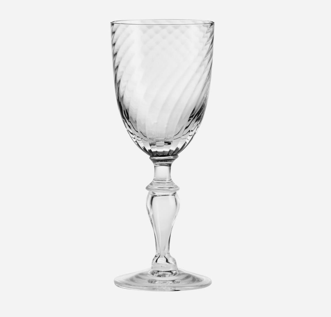 Unikke og smukke portvinsglas fra Holmegaard i mundblæst glas